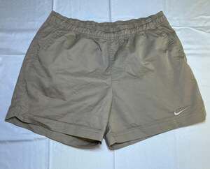 Nike Men's Khaki Sportswear Poplin Pull-On Shorts Size Large #5